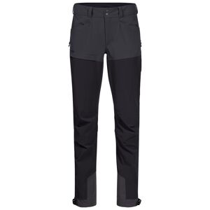 Bergans Women's Bekkely Hybrid Pant Black/Solid Charcoal XL, Black/Solid Charcoal