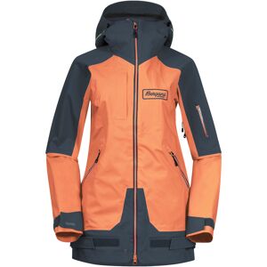 Bergans Myrkdalen V2 3L Women's Jacket Cantaloupe/Orion Blue XS, Cantaloupe/Orion Blue