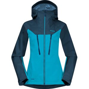 Bergans Women's Cecilie 3L Jacket Clear Ice Blue/Deep Sea Blue XS, Clear Ice Blue/Deep Sea Blue