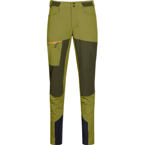 Bergans Women's Cecilie Mountain Softshell Pants Trail Green/Dark Olive Green XL, Trail Green/Dark Olive Green