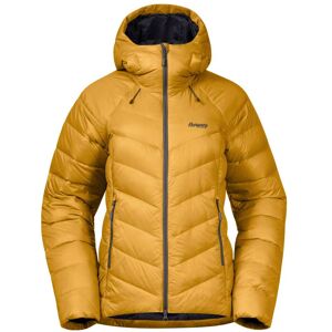 Bergans Women's Cecilie V3 Down Jacket  Light Golden Yellow/Solid Dark L, Light Golden Yellow/Solid Dark