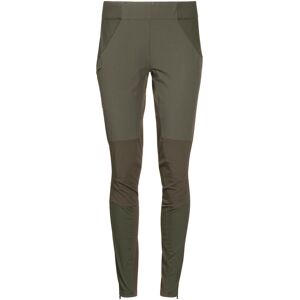 Bergans Women's Fløyen Original Tight Pants Darkgreenmud XL, Dark Green Mud