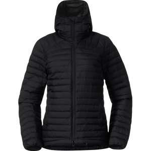 Bergans Women's Lava Light Down Jacket With Hood Black L, Black