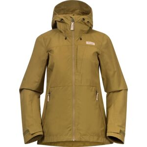 Bergans Women's Nordmarka Leaf Light Wind Jacket Olive Green S, Olive Green