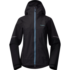 Bergans Women's Senja 3L Jacket Black/Dark Shadow Grey/Smoke Blue XS, Black/Dark Shadow Grey/Smoke Blue