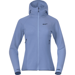 Bergans Women's Tind Merino Hood Jacket  Blueberry Milk L, Blueberry Milk