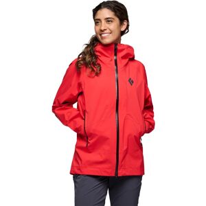 Black Diamond Women's Highline Stretch Shell Coral Red S, Coral Red