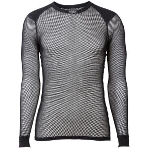 Brynje Unisex Wool Thermo Shirt with Inlay Black M, Black