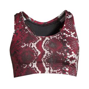 Casall Women's Iconic Sports Bra Red Snake C/D XS, Red Snake