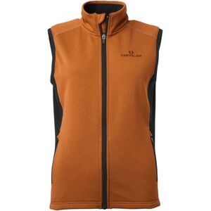 Chevalier Women's Lenzie Fleece Vest Orange/Brown 40W, Orange/Brown