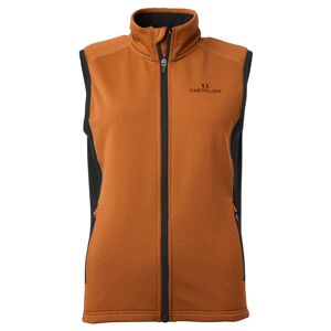 Chevalier Women's Lenzie Fleece Vest Orange/Brown 40W, Orange/Brown