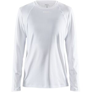 Craft Women's Adv Essence Long Sleeve Tee White L, White