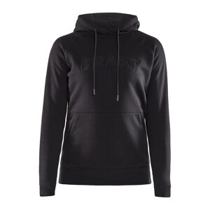 Craft Women's Overhead Logo Hoody Black S, Black