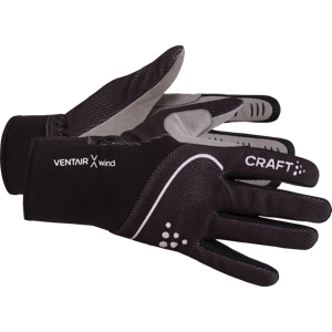 Craft Pro Ventair Wind Glove Black 7/XS, Black