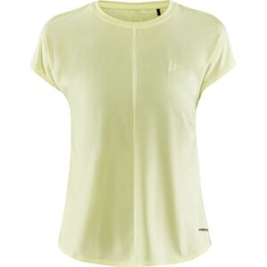 Craft Women's Core Charge Rib Tee Giallo XS, Giallo