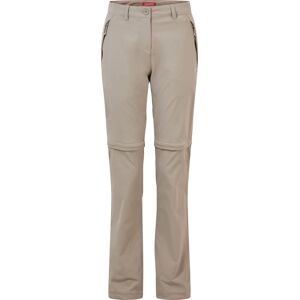 Craghoppers Women's Nosilife Pro Convertible Trousers Short Mushroom 76, Mushroom