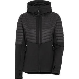 Didriksons Women's Annema Full Zip 6 Black 36, Black