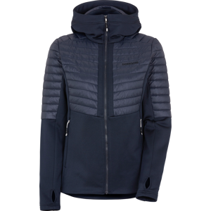 Didriksons Women's Annema Full Zip 6 Dark Night Blue 40, Dark Night Blue