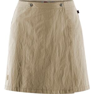 Fjällräven Women's Travellers Mt Skort Light Beige 36, Light Beige