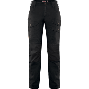 Fjällräven Women's Vidda Pro Ventilated Trousers Short Black 44 REG, Black
