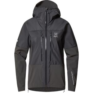 Haglöfs Women's L.I.M Hybrid Touring Hood Magnetite M, Magnetite