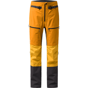 Haglöfs Women's L.I.M Touring Proof Pant Sunny Yellow/Desert Yellow L, Sunny Yellow/Desert Yellow