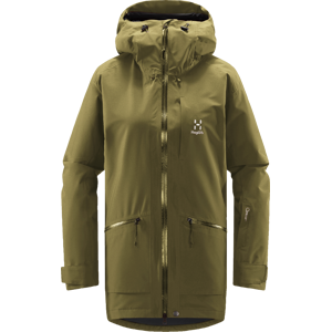 Haglöfs Women's Lumi Insulated Parka Olive Green XS, Olive Green