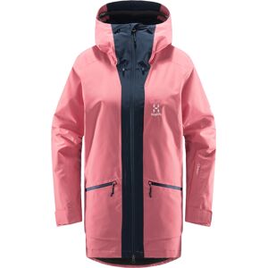 Haglöfs Women's Lumi Insulated Parka Tulip Pink/Tarn Blue XS, Tulip Pink/Tarn Blue