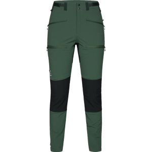 Haglöfs Women's Rugged Slim Pant Fjell Green/True Black 42, Fjell Green/True Black