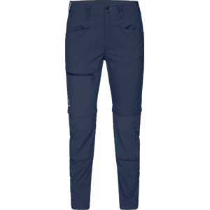 Haglöfs Women's Lite Slim Zip-Off Pant Tarn Blue 36, Tarn Blue