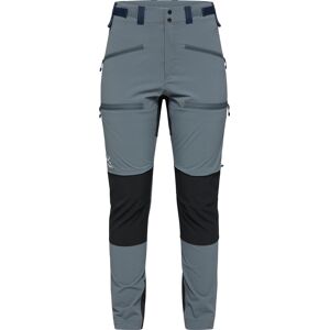 Haglöfs Women's Rugged Slim Pant (2022) Steel Blue/True Black 40, Steel Blue/True Black