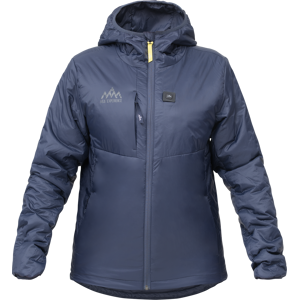 Heat Experience Women's HeatX Heated Hybrid Jacket Blue L, Navy Blue