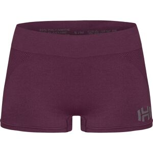 Hellner Women's Jertta Seamless Boxers Grape Wine S/M, Grape Wine