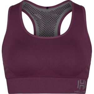 Hellner Women's Jertta Seamless Top Grape Wine M/L, Grape Wine