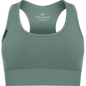 Hellner Women's Merino Wool Seamless Bra Laurel Wreath XL, Laurel Wreath