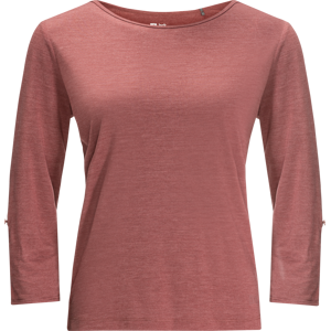 Jack Wolfskin Women's Coral Coast 3/4 T-Shirt Apple Butter XS, Apple Butter