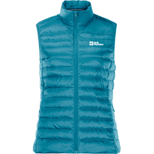 Jack Wolfskin Women's Pack & Go Down Vest Freshwater Blue XS, Freshwater Blue