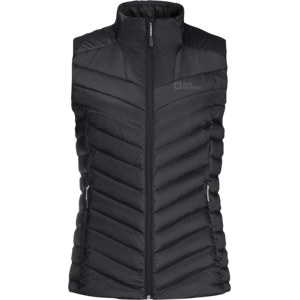 Jack Wolfskin Women's Passamani Down Vest Black XS, Black