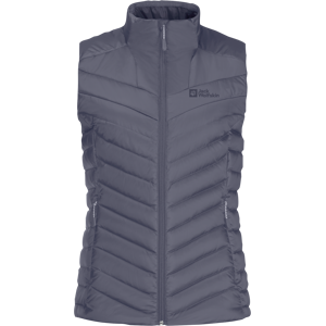 Jack Wolfskin Women's Passamani Down Vest Dolphin M, Dolphin