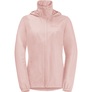 Jack Wolfskin Women's Stormy Point 2-Layer Jacket Rose Smoke S, Rose Smoke