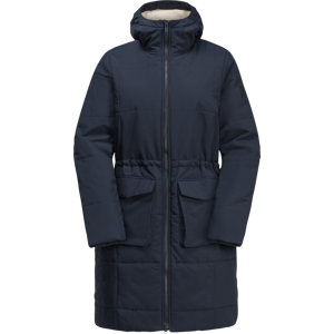 Jack Wolfskin Women's White Frost Parka Night Blue S, Night Blue