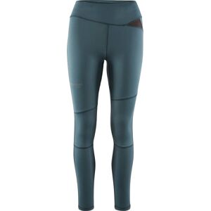 Klättermusen Women's Måne Tights Dark Deep Sea L, Dark Deep Sea