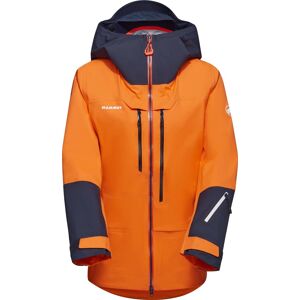 Mammut Women's Haldigrat Air HS Hooded Jacket Tangerine-Marine S, tangerine-marine