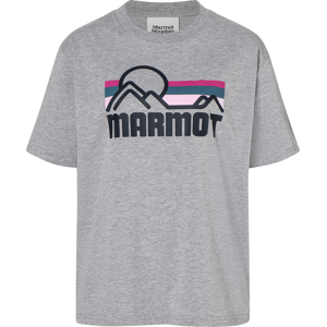 Marmot Women's Coastal Tee Short Sleeve Grey Heather XS, Grey Heather