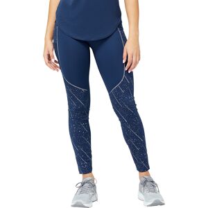 New Balance Women's Reflective Impact Run Heat Tight Natural Indigo XS, Natural Indigo