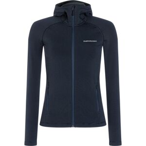 Peak Performance Women's Midlayer Zip Hood Total Eclipse L, Total Eclipse