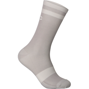 POC Lure MTB Sock Long Light Sandstone Beige/Moonstone Grey 43-45, Lt Sandstone Beige/Moonstone Grey