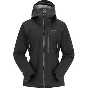 Rab Women's Firewall Waterproof Jacket Black 14, Black