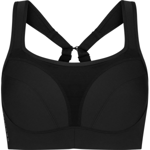 Röhnisch Women's High Support Sportsbra D-Cup Black 80D, Black