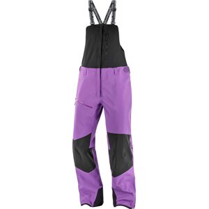 Salomon Women's Moon Patrol GORE-TEX Bib Pants Royal Purple L, Royal Purple